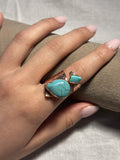 Turquoise Copper Ring