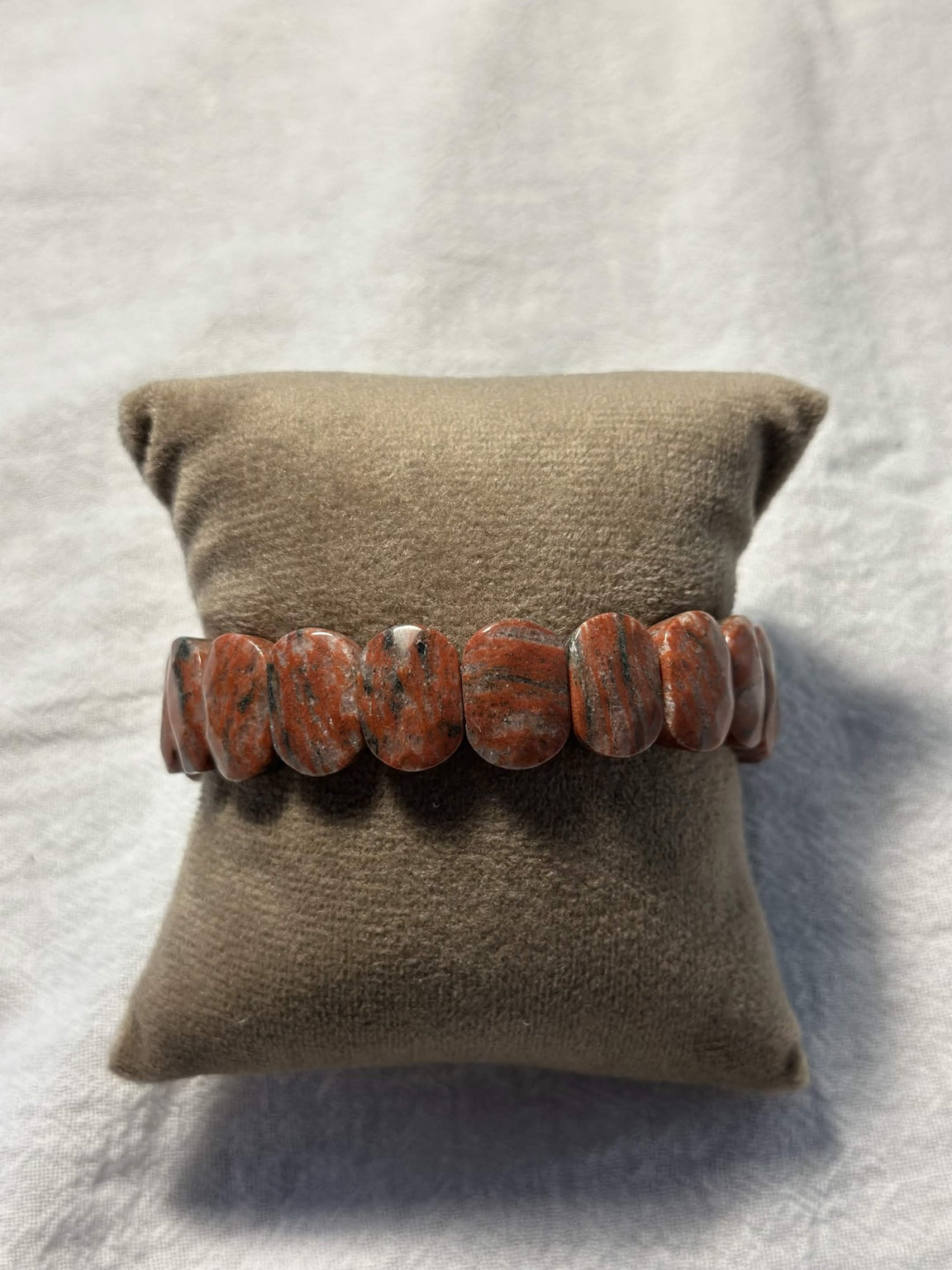 Red Jasper Stretch Bracelet