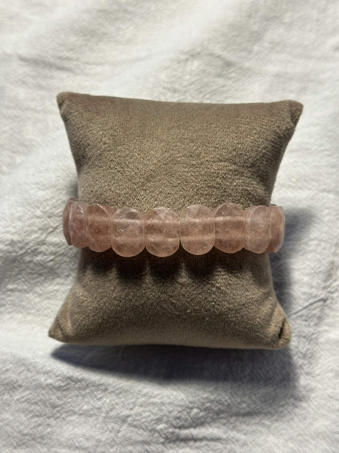 Rose Quartz Stretch Bracelet