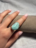 Amazonite Copper Ring