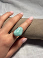 Amazonite Copper Ring