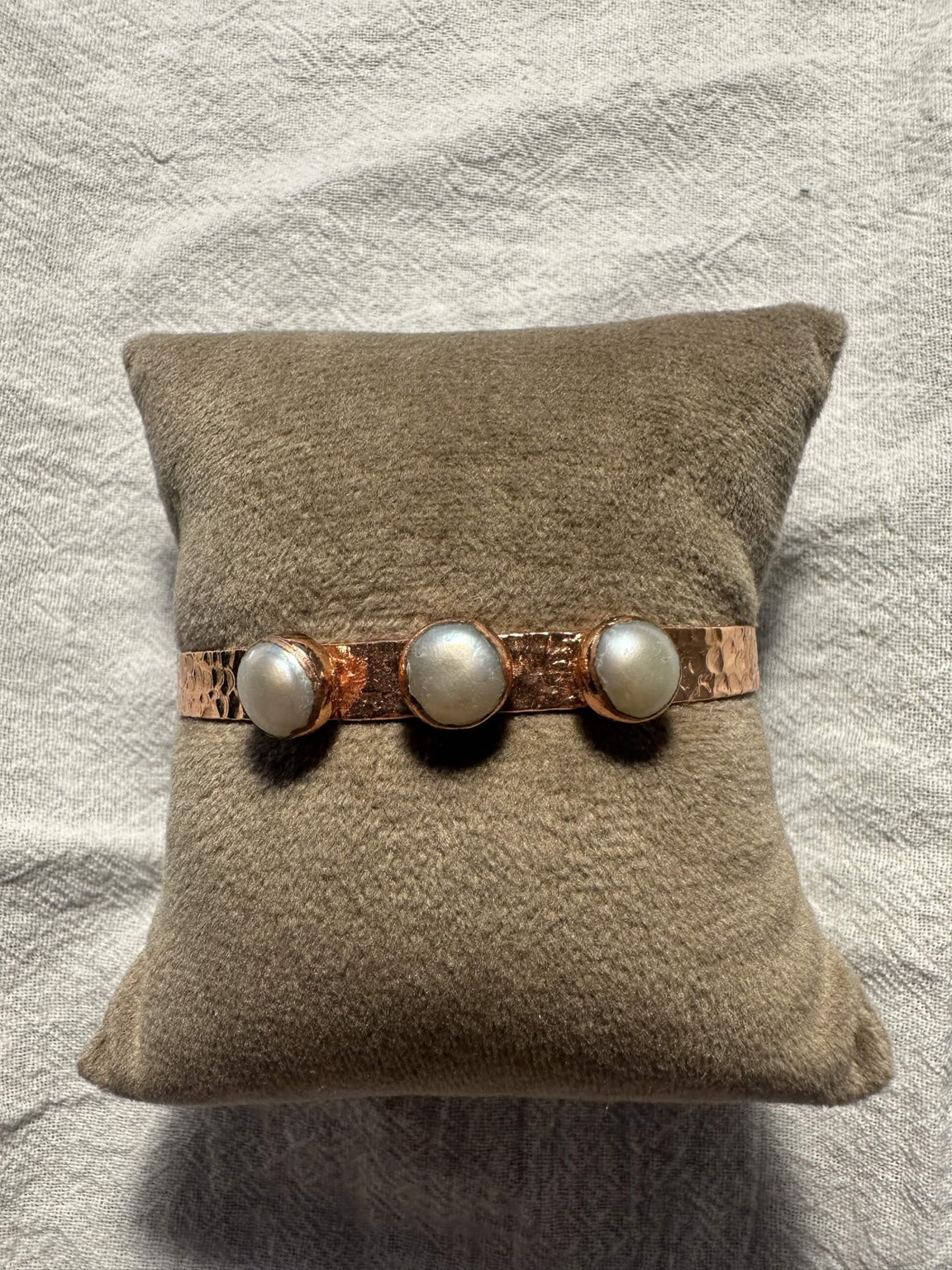 GLOWH handmade copper natural stone bracelet 05