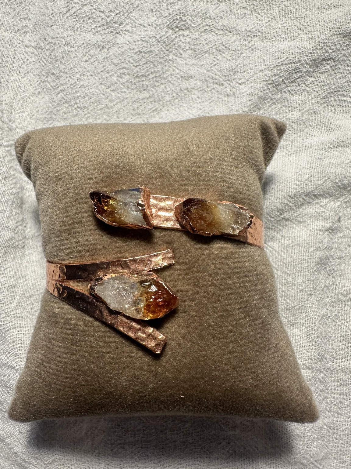 GLOWH handmade copper natural stone bracelet 06