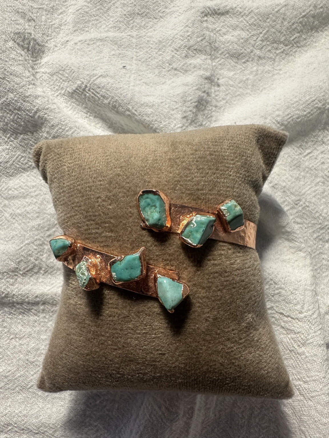 GLOWH handmade copper natural stone bracelet 07