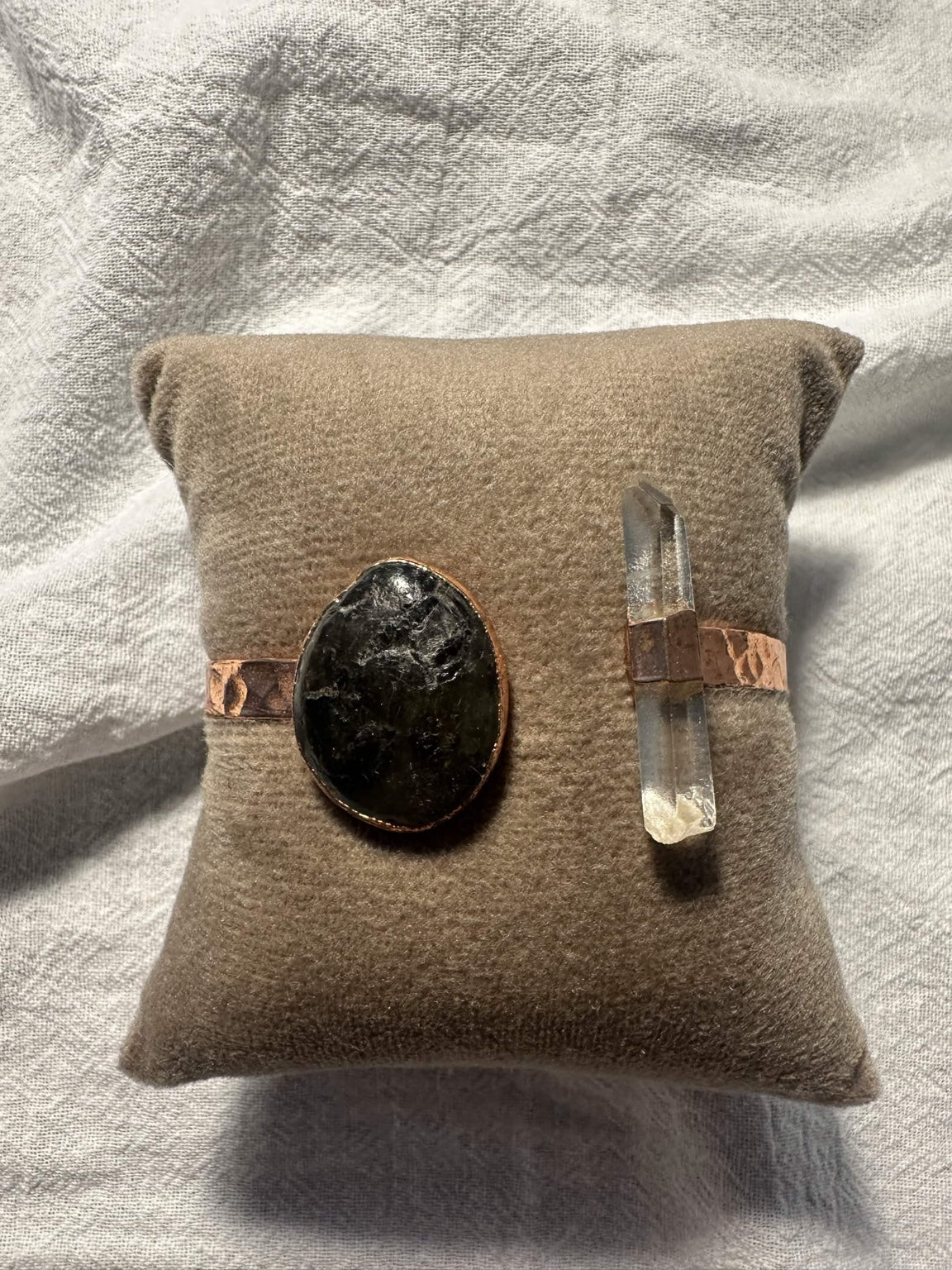 GLOWH handmade copper natural stone bracelet 09